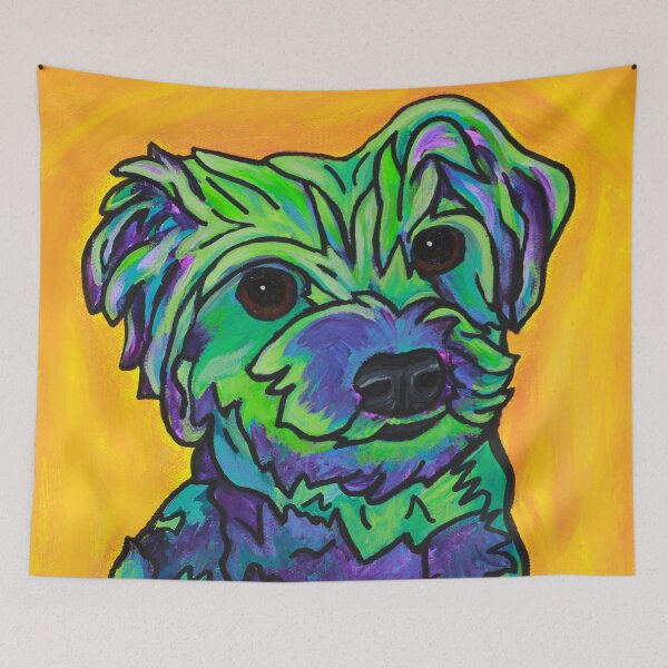 Item preview, Madison the Yorkie designed and sold by Amanda A. Anthony.