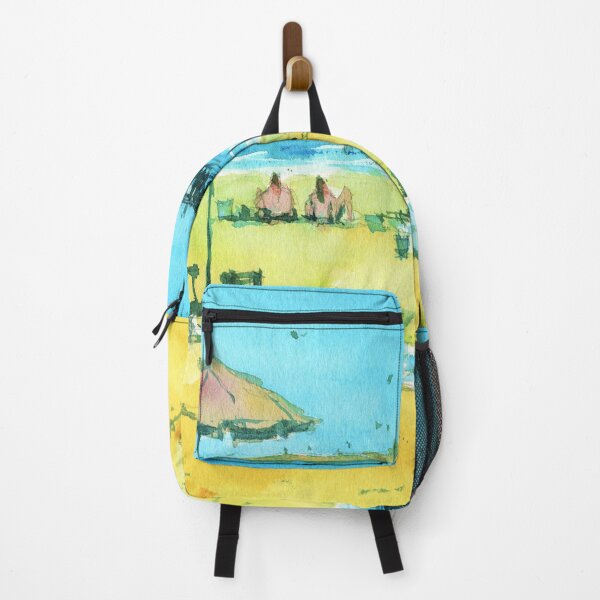 Item preview, Beach Landscape in Watercolor - Jetty/Pier Scene designed and sold by darrenyeoart.