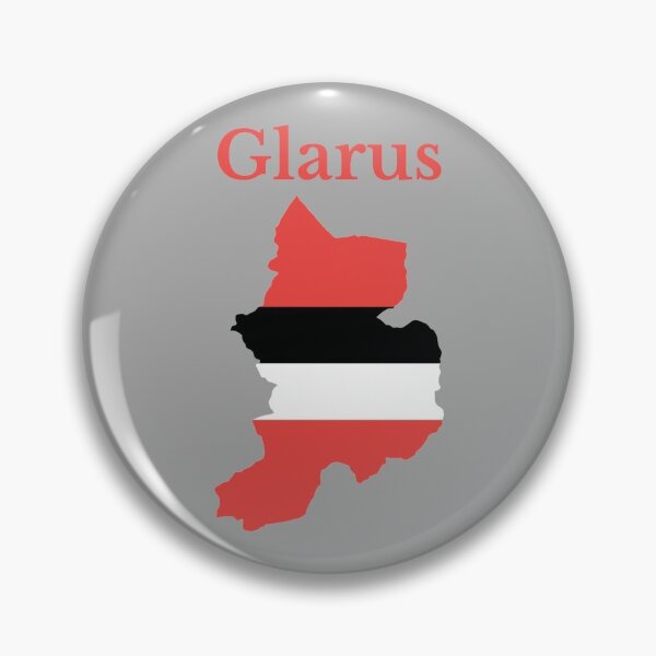 Item preview, Glarus Canton Map Flag, Switzerland designed and sold by marosharaf.