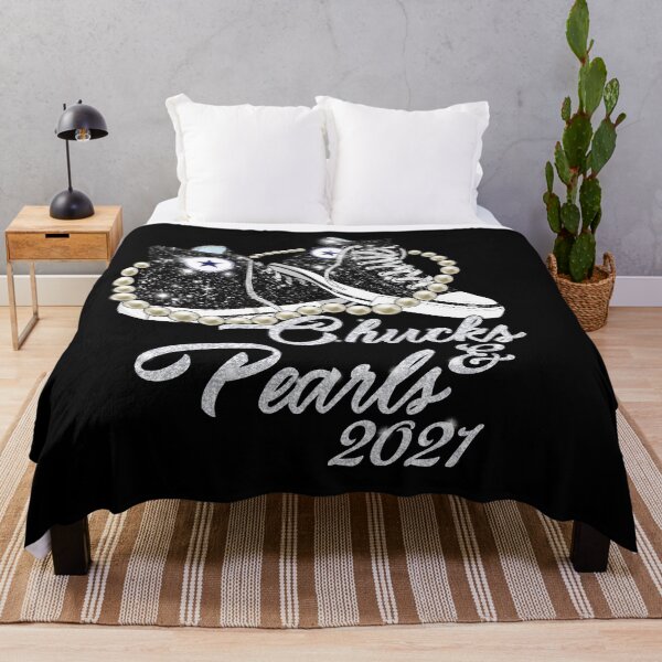 Item preview, Copy of Chucks and Pearls 2021 Kamala Harris Vice President American Election 2021 Chucks Pearls designed and sold by Enraged46.