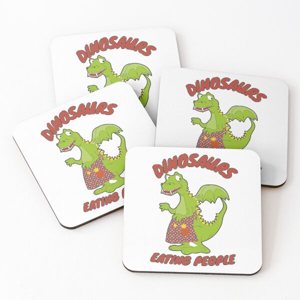 Item preview, Dinosaurs Eating People | Dinosaur designed and sold by brooklyntowner.