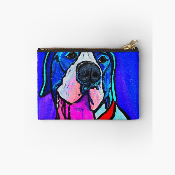 Item preview, Great Dane Goliath - Vibrant Blue designed and sold by Amanda A. Anthony.