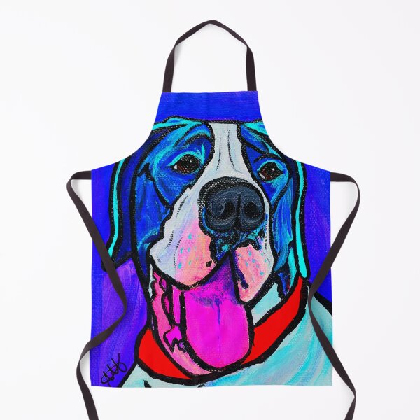 Item preview, Great Dane Goliath - Vibrant Blue designed and sold by Amanda A. Anthony.