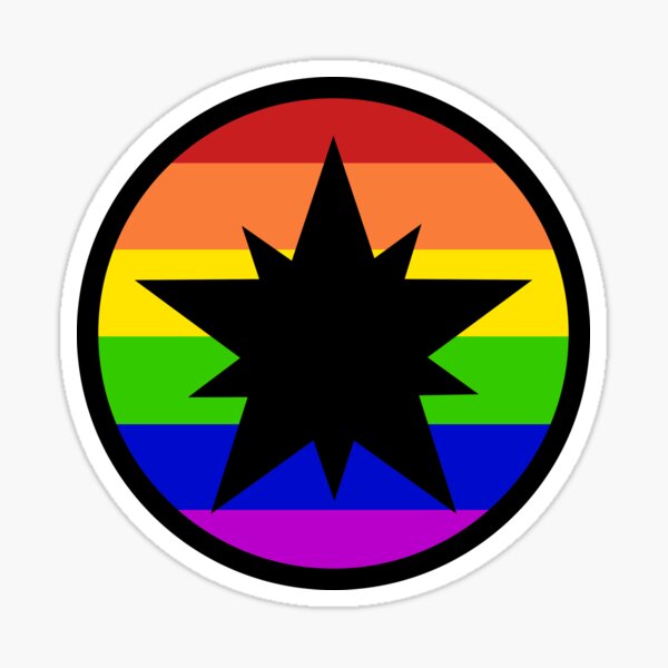 Ansteorra Pride Badge Sticker