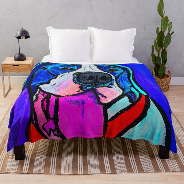 Item preview, Great Dane Goliath - Vibrant Blue designed and sold by Amanda A. Anthony.