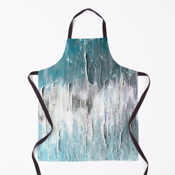 Item preview, Ocean teal and blue waves abstract designed and sold by Marilena Strambu.