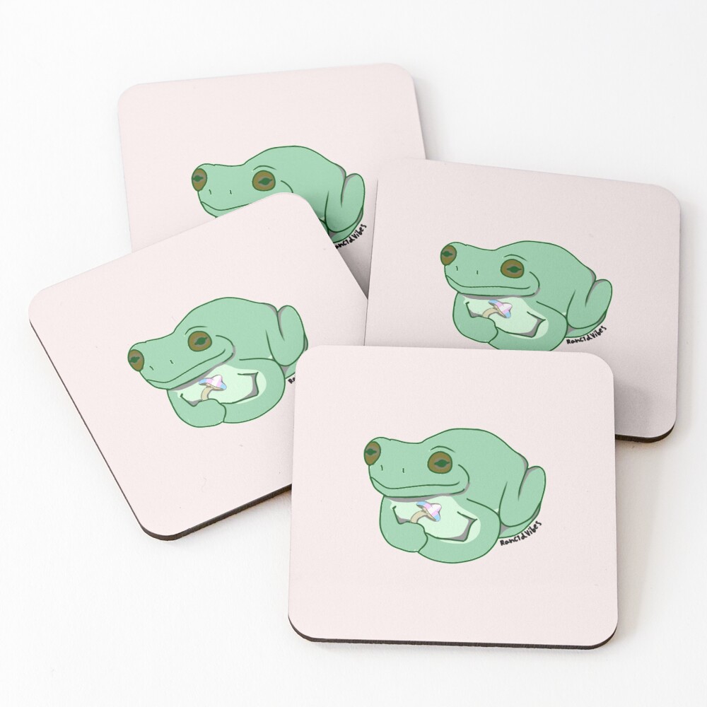 Item preview, Coasters (Set of 4) designed and sold by Ranc1dvibes.