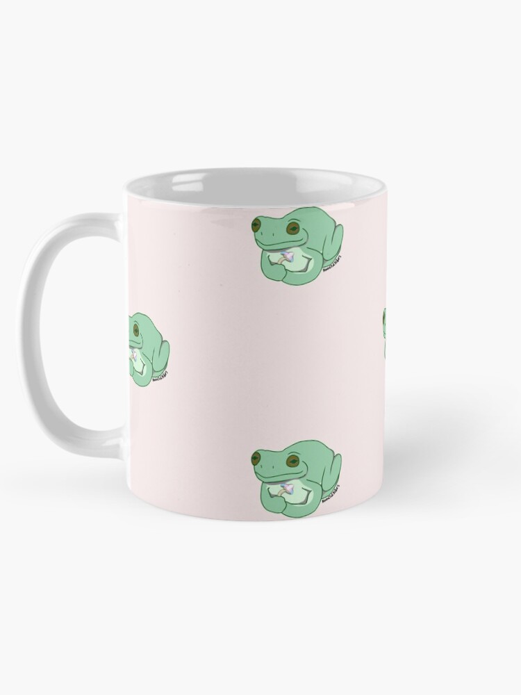 Thumbnail 5 of 6, Coffee Mug, Pride Frog (Trans) designed and sold by Ranc1dvibes.