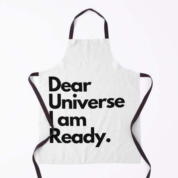 Item preview, Dear Universe I Am Ready LOA Large Word Print designed and sold by LittleIconShop.