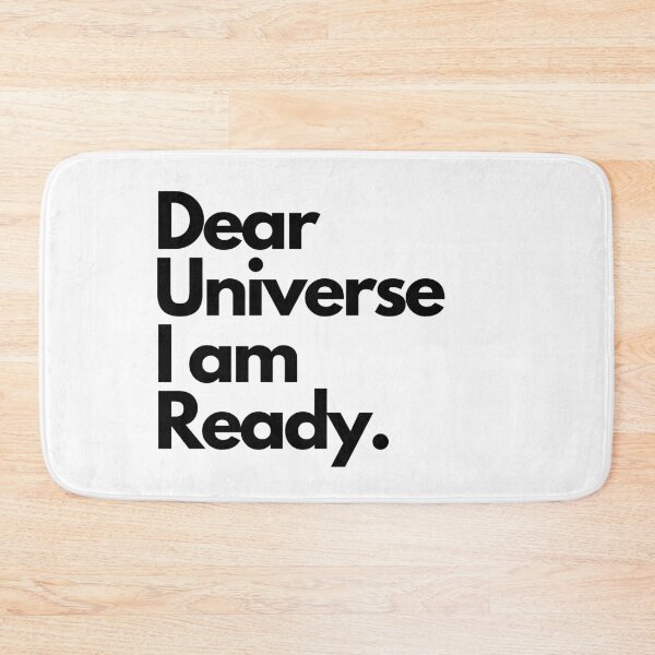 Item preview,  Dear Universe I Am Ready  LOA Large Word Print designed and sold by LittleIconShop.