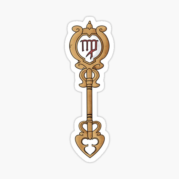 Fairy Tail - Virgo Celestial Gate Key Sticker by AuntBLT.