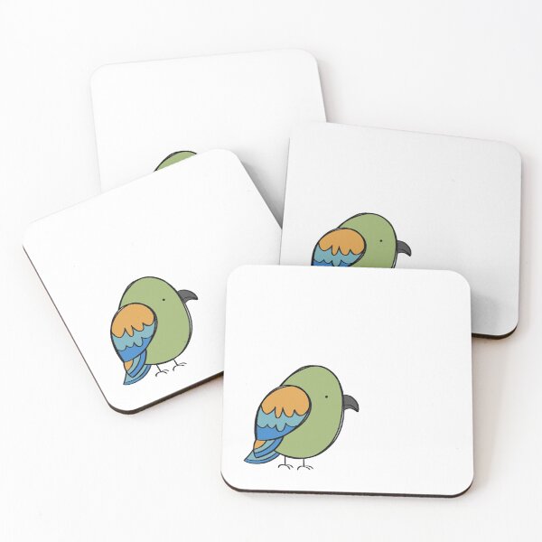 Item preview, Green Parrots designed and sold by ahandsomecarrot.