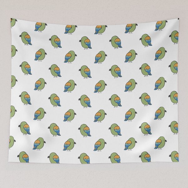Item preview, Green Parrots designed and sold by ahandsomecarrot.