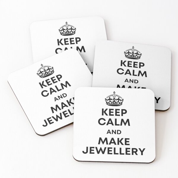 Item preview, Keep Calm and Make Jewellery designed and sold by Zentropik.
