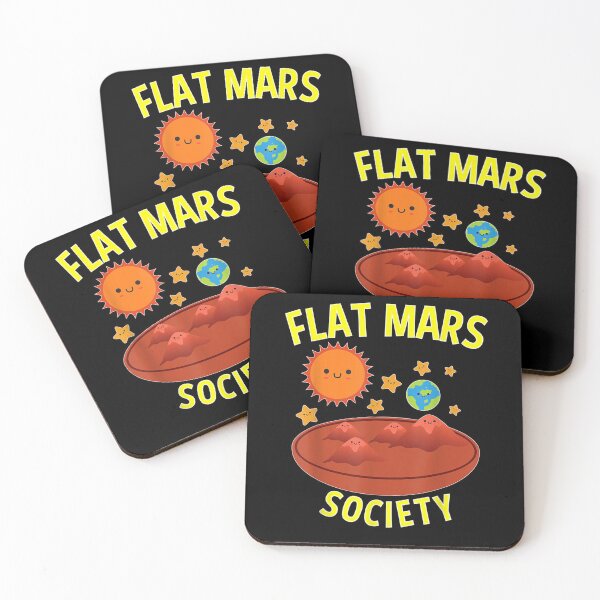 Artikelvorschau, Flat Mars Society Earth Geschenke für Männer Frauen Kinder entworfen und verkauft von shirleyfinley.
