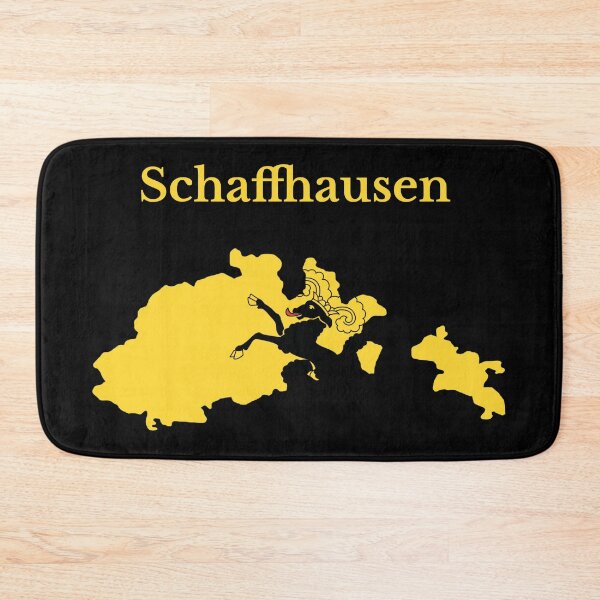 Item preview, Schaffhausen Canton Map Flag, Switzerland designed and sold by marosharaf.