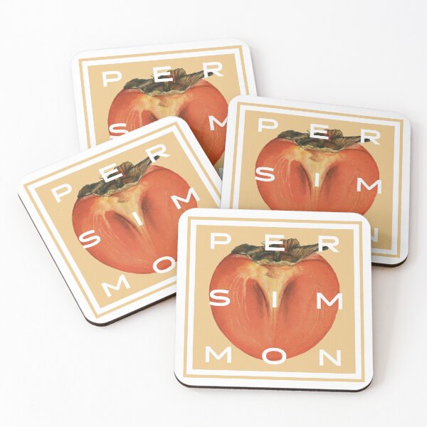 Item preview, Persimmon - 9 Letter Word Fruit - Boxed Typopgraphy designed and sold by Magic-Moon.