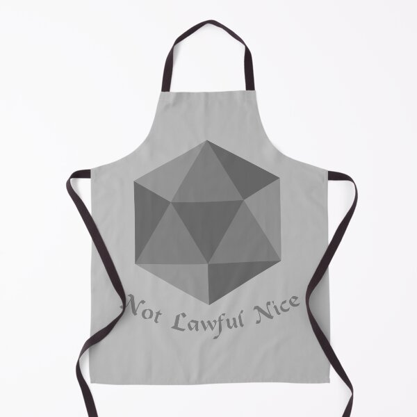 Item preview, D&D Not Lawful Nice Grey designed and sold by hyone.