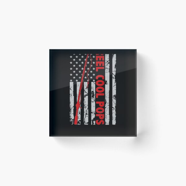 Item preview, Reel Cool Pops Fishing American Flag Gift For Fisherman designed and sold by shirleyfinley.
