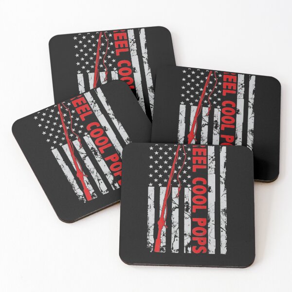 Item preview, Reel Cool Pops Fishing American Flag Gift For Fisherman designed and sold by shirleyfinley.