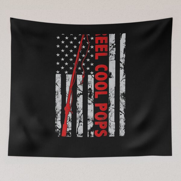 Item preview, Reel Cool Pops Fishing American Flag Gift For Fisherman designed and sold by shirleyfinley.