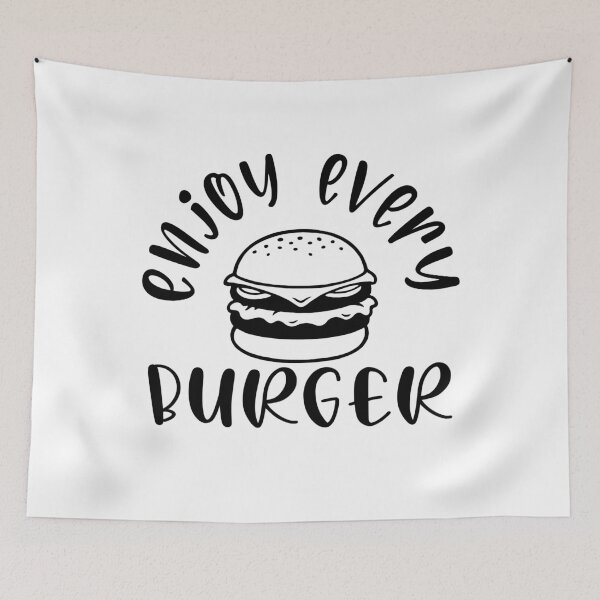 Item preview, Enjoy Every Burger designed and sold by rokojin.