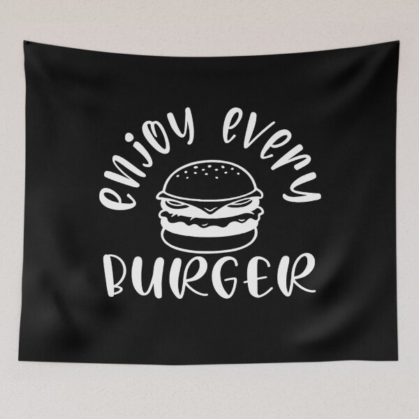 Item preview, Enjoy Every Burger designed and sold by rokojin.