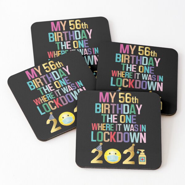 Item preview, My 56th Birthday The One Where It Was In Lockdown 2021 designed and sold by shirleyfinley.