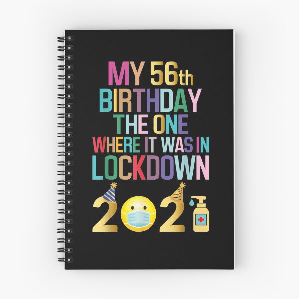 Item preview, My 56th Birthday The One Where It Was In Lockdown 2021 designed and sold by shirleyfinley.