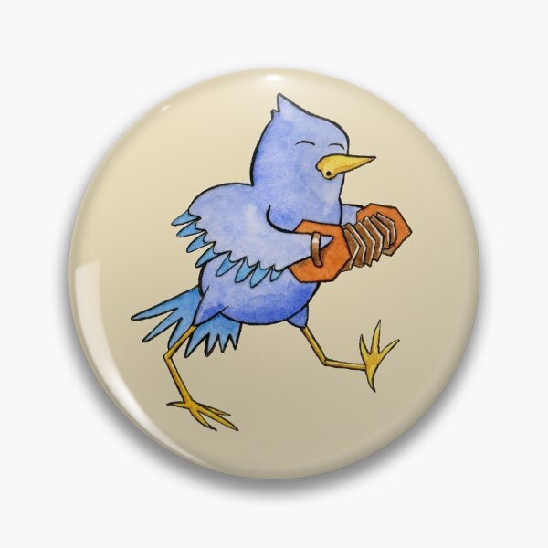 Item preview, Accordion Bird designed and sold by ToadAndTempest.