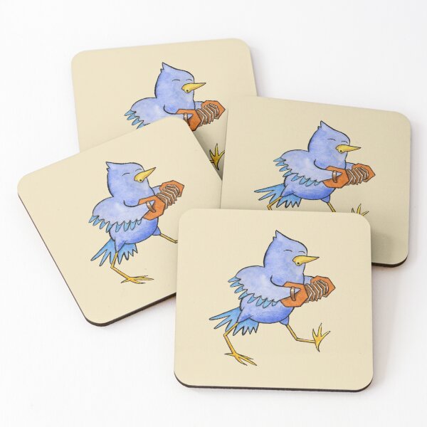 Item preview, Accordion Bird designed and sold by ToadAndTempest.