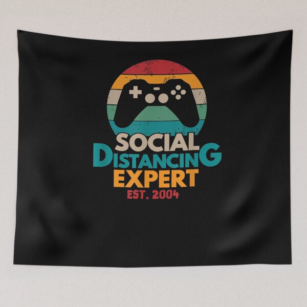 Item preview, Social Distancing Expert 2004 17th Birthday Gift For Gamer designed and sold by shirleyfinley.