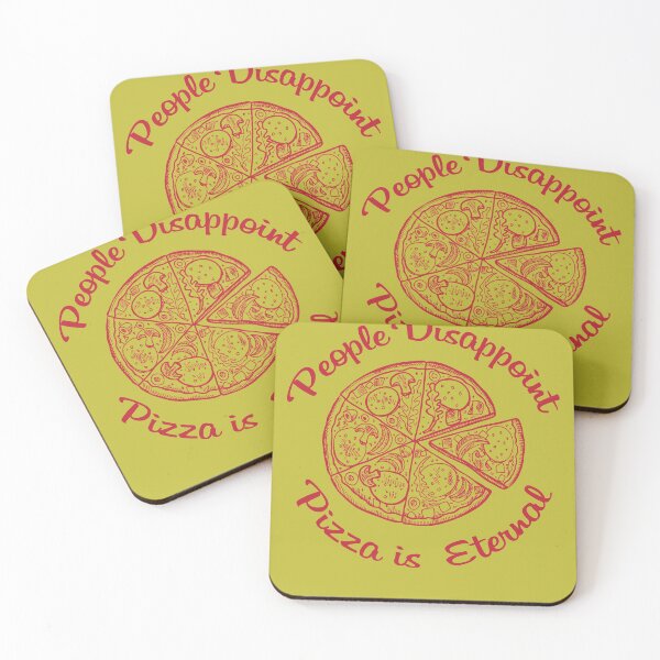 Item preview, People Disappoint Pizza is Eternal Funny Food Meme - Goldenrod designed and sold by johnta17.