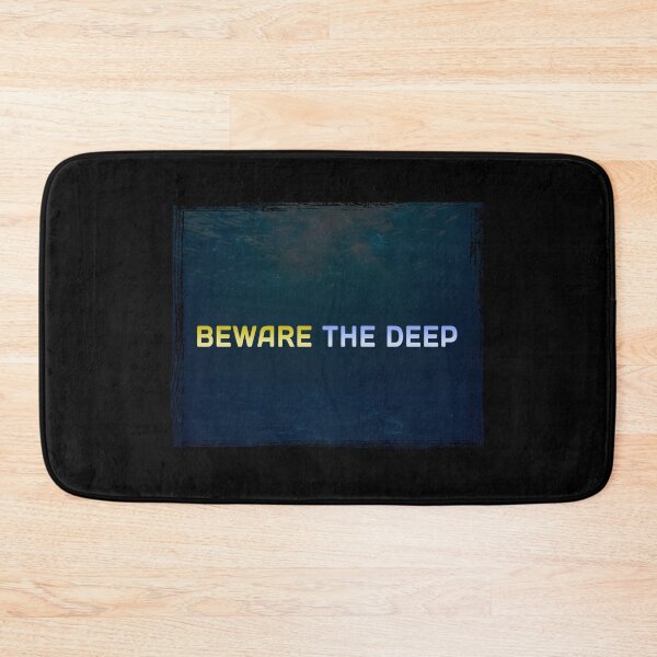 Item preview, Subnautica inspired Beware the Deep designed and sold by Midnight Sky Sundry.