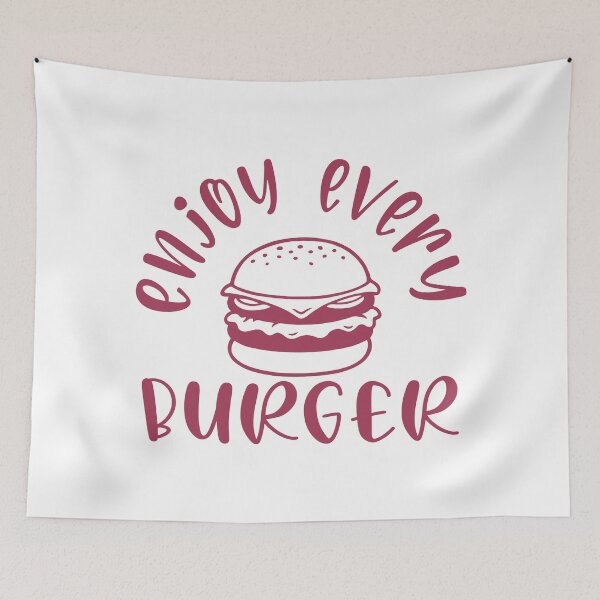 Item preview, Enjoy Every Burger designed and sold by rokojin.