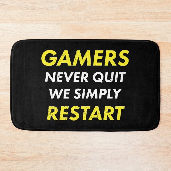 Item preview, Gamers Never Quit designed and sold by ind3finite.