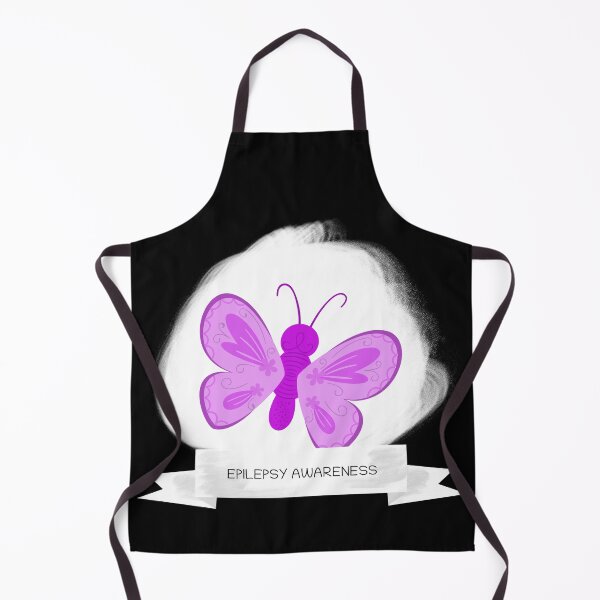 Item preview, Purple Butterfly Emoji Cute Kawaii Epilepsy Awareness - Epilepsy Awareness designed and sold by YueHeng Creates ⭐⭐⭐⭐⭐.