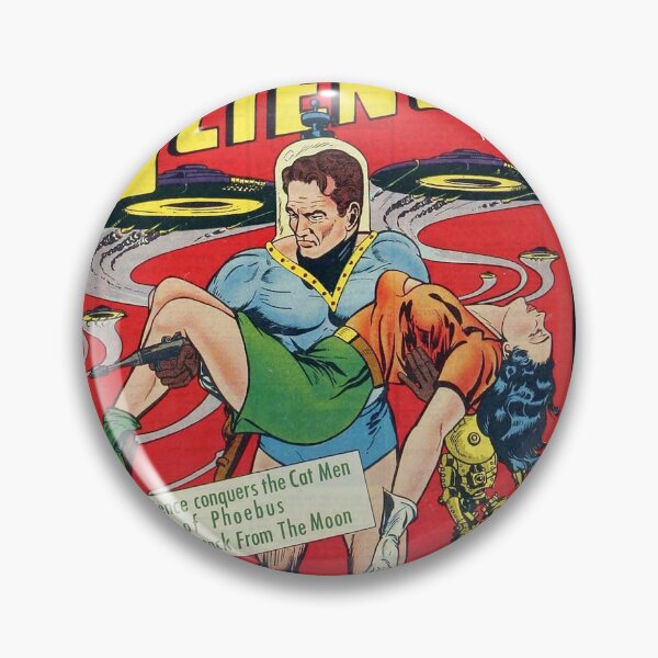 Item preview, Captain science conquers the cat men of Phoebus designed and sold by Aurea-Comics.