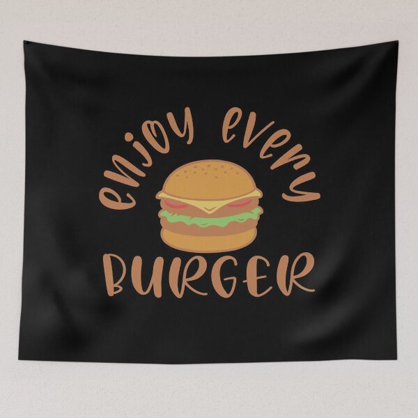 Item preview, Enjoy Every Burger designed and sold by rokojin.