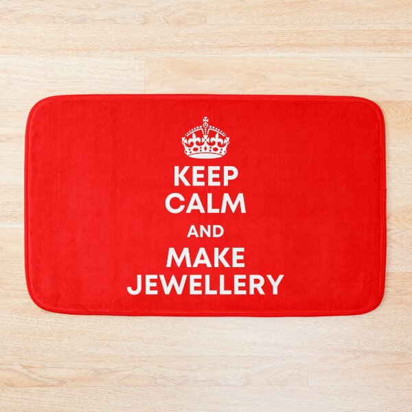 Item preview, Keep Calm and Make Jewellery designed and sold by Zentropik.