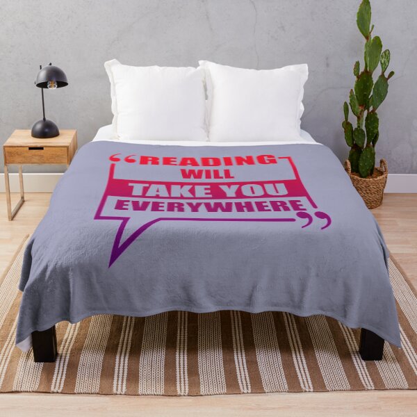 Item preview, READING WILL TAKE YOU EVERYWHERE INSPIRATIONAL QUOTE designed and sold by OneChange.