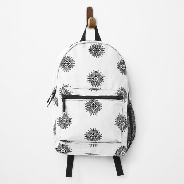 Item preview, Black and white Nature medallion designed and sold by emperor-design.