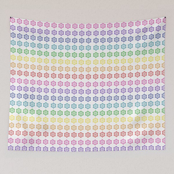 Item preview, Rainbow All Over Print Mandala designed and sold by spottedhound.