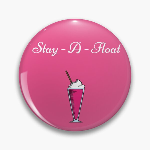 Item preview, Stay-A-Float Divertido helado de fresa Float Sundae Drink Cherry on Top designed and sold by BrokenUnicorn.