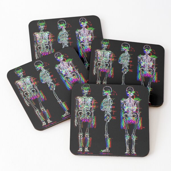 Anatomy Coasters (Set of 4)