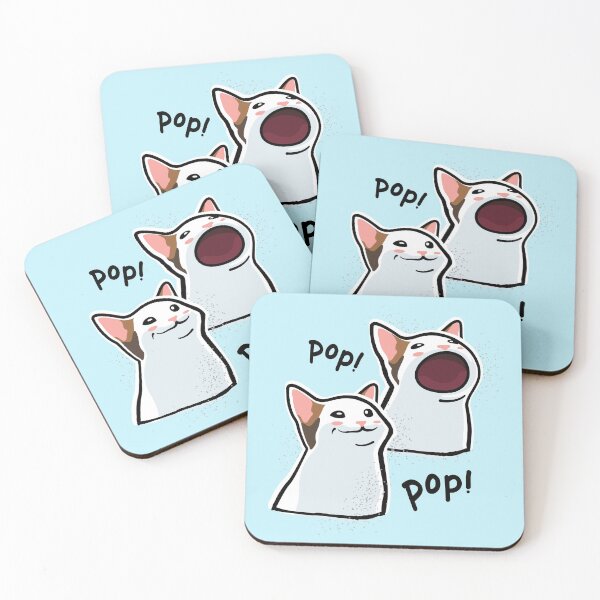 Item preview, Pop Cat Meme / PopCat / Popping Cat designed and sold by coolintent.
