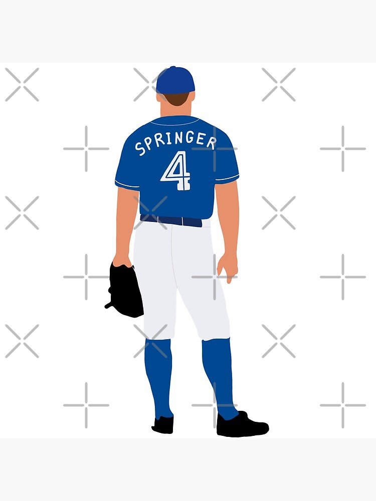 Lids George Springer Toronto Blue Jays 2' x 4' Jersey Design