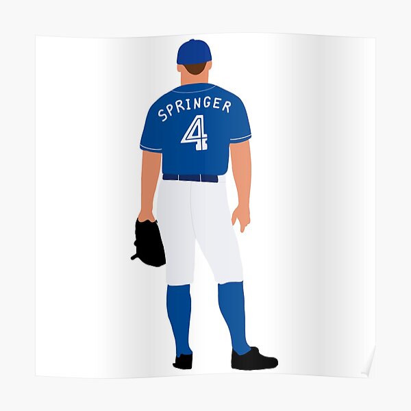 Trends International Mlb Toronto Blue Jays - George Springer 23 Unframed  Wall Poster Print White Mounts Bundle 14.725 X 22.375 : Target