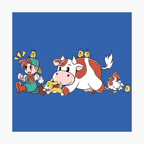 Farming is Fun! Photographic Print