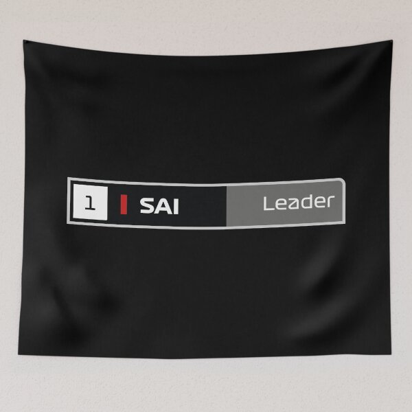 Item preview, First Place - Sainz (Leader) 2021 Season \\ Black BG designed and sold by FilipeFerreira.